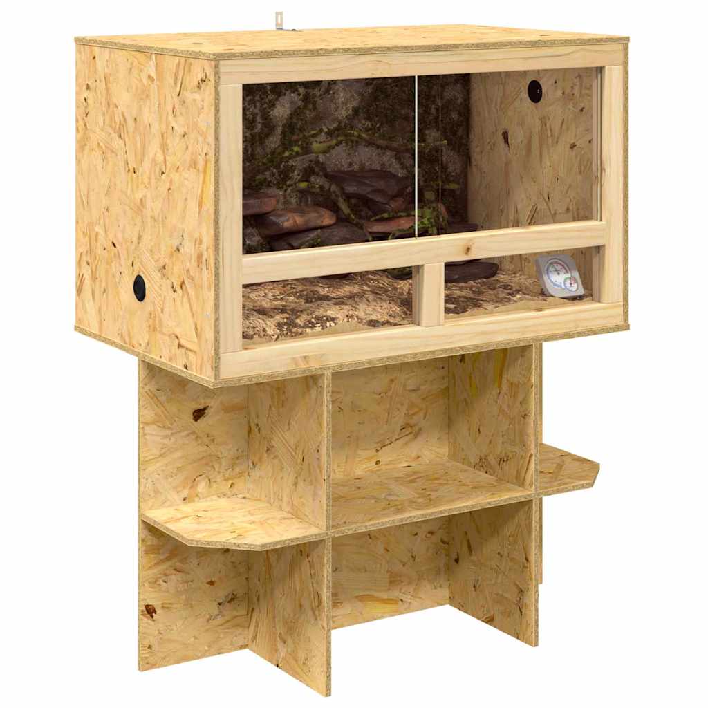 Terrario Marrone 80 x 50 x 100 cm OSB