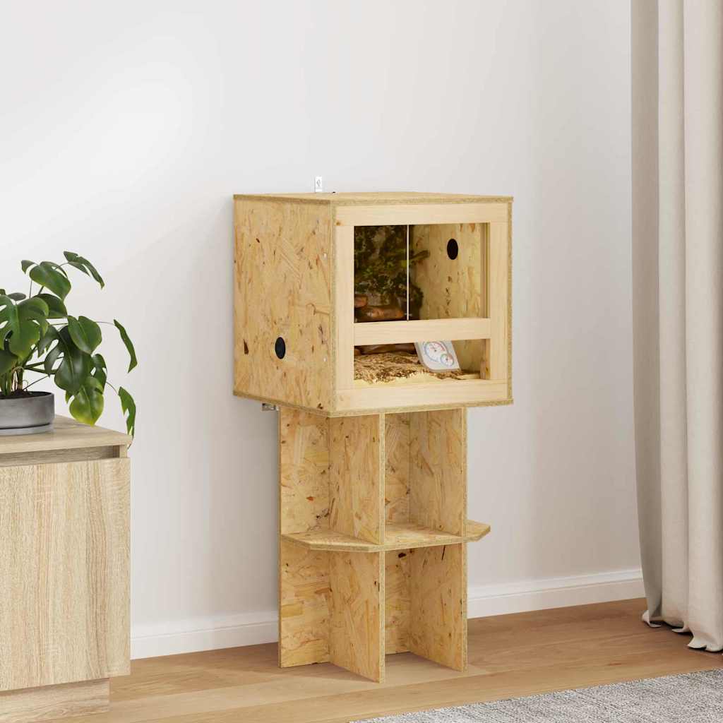 Terrario Marrone 40 x 40 x 90 cm OSB