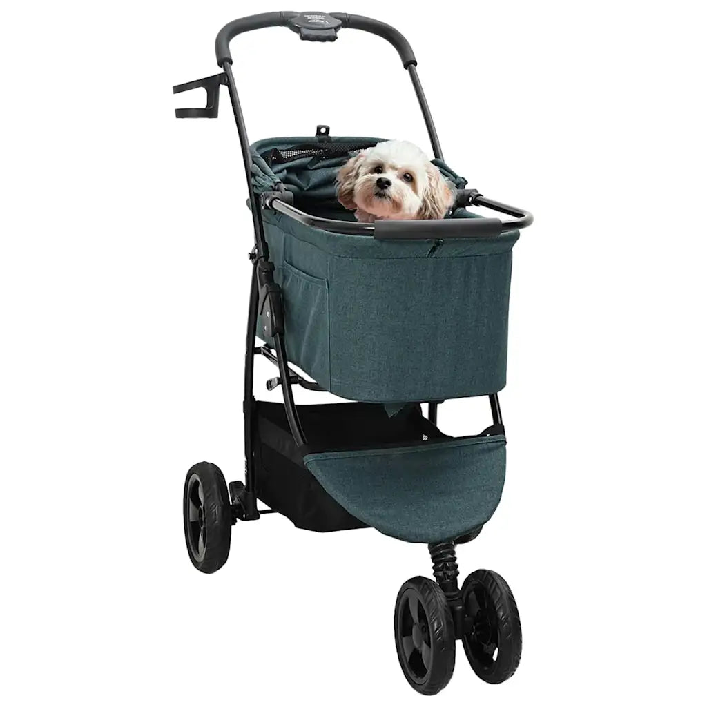 Passeggino pieghevole per animali 78 x 54 x 101 cm