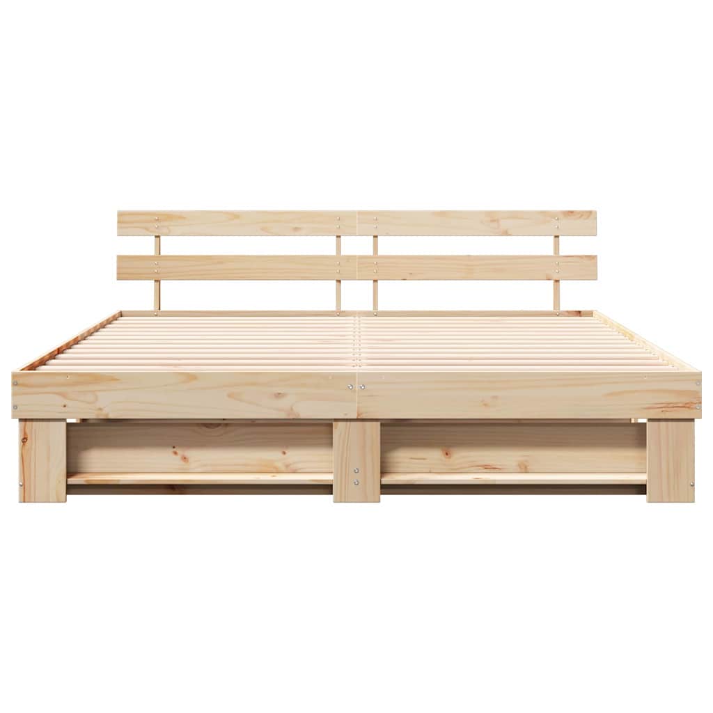 Struttura Letto in Pino 180 x 200 cm