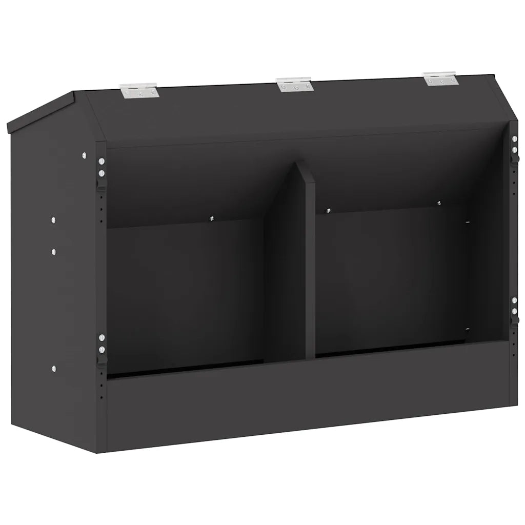 Mangiatore per conigli in acciaio 64,5 x 25,5 x 45,5 cm