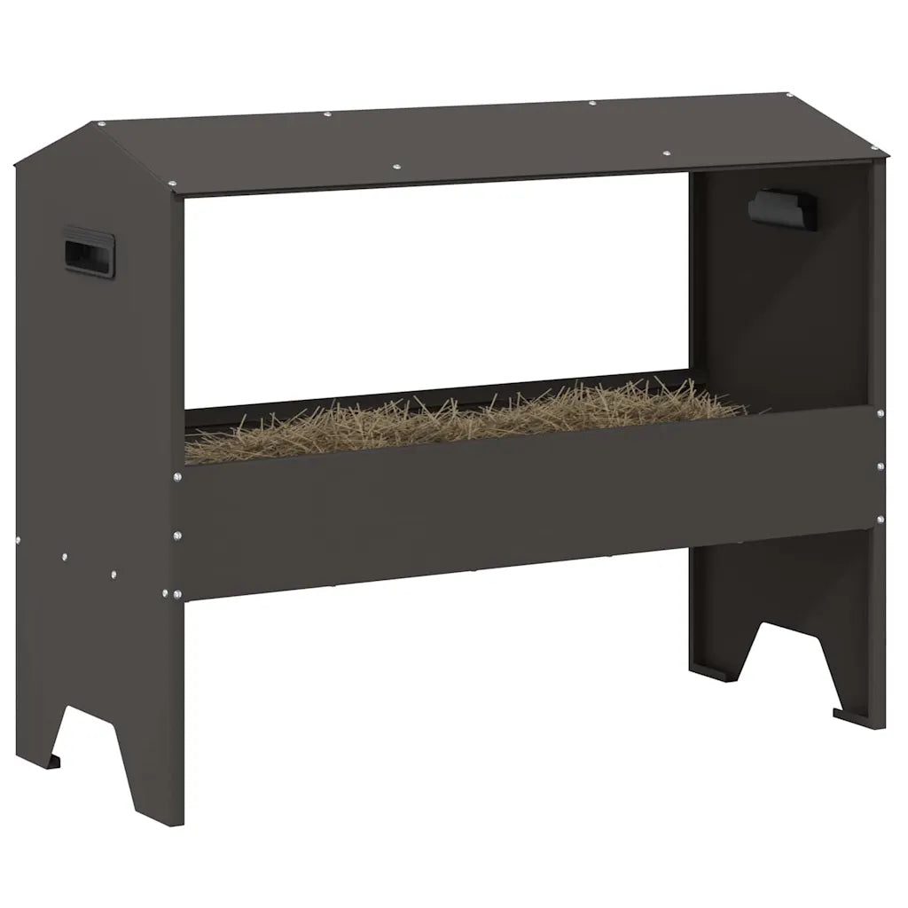 Abbeveratoio per bestiame 79 x 35 x 62 cm acciaio zincato