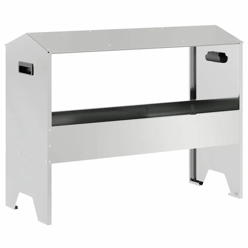 Abbeveratoio per bestiame 79 x 35 x 62 cm acciaio zincato