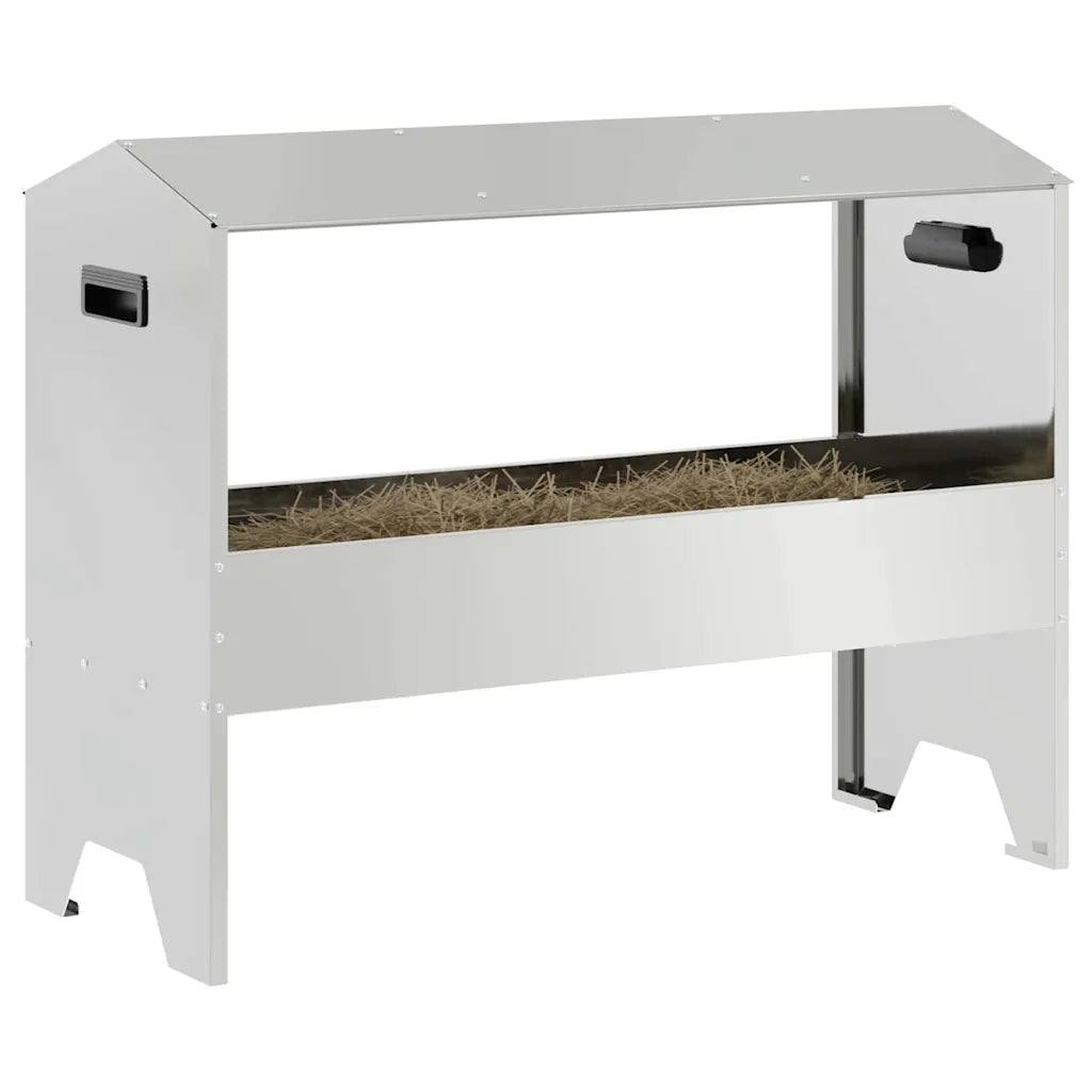 Abbeveratoio per bestiame 79 x 35 x 62 cm acciaio zincato