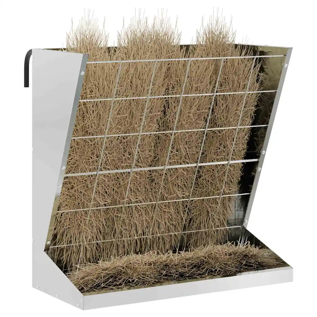 Mangiatoia per fieno 71 x 33 x 70 cm, capacità 5 kg
