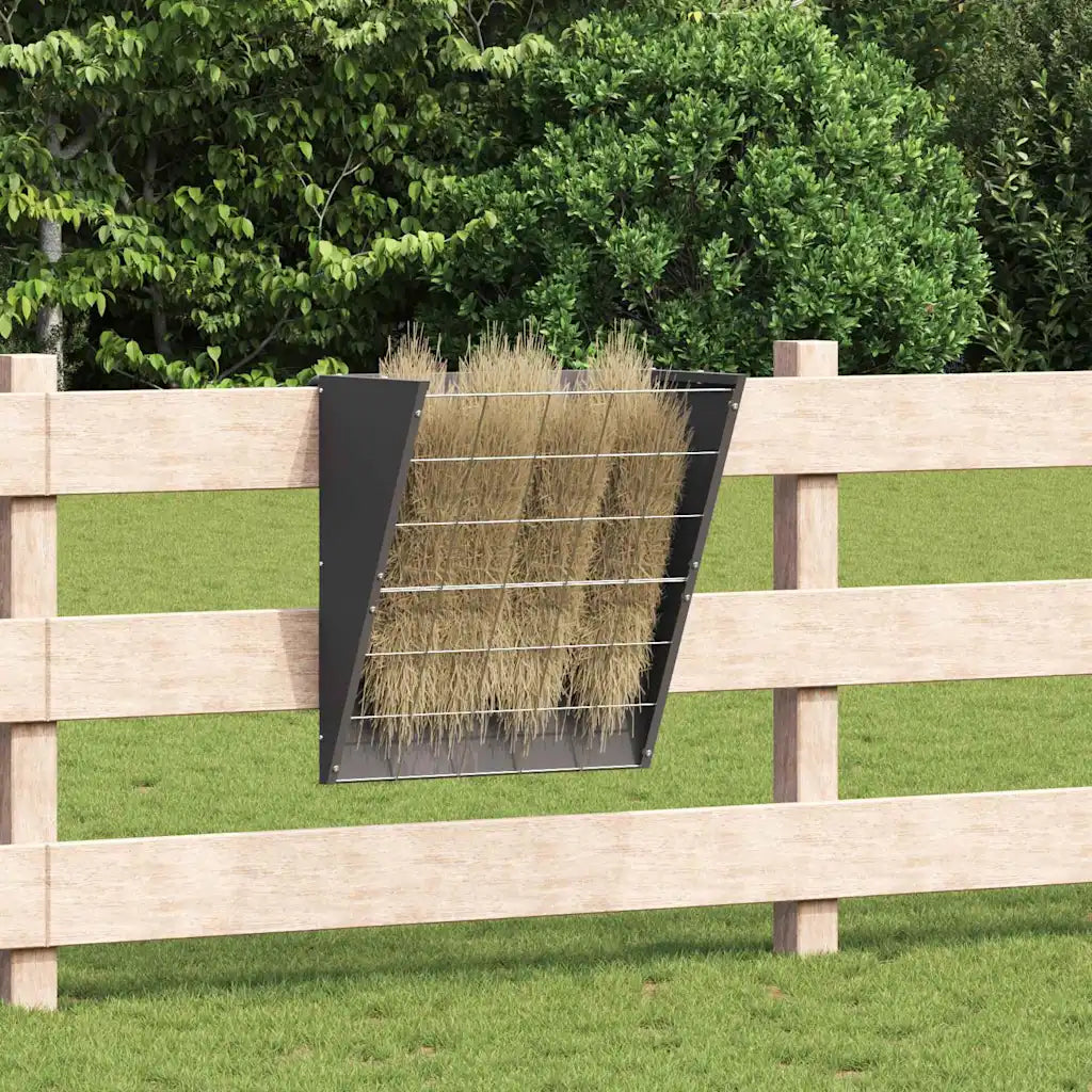 Mangiatore appeso per fieno in acciaio 33 x 61 x 66 cm, 5 kg