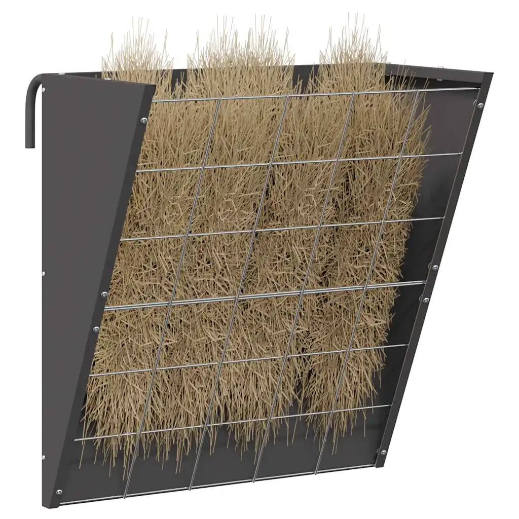 Mangiatore appeso per fieno in acciaio 33 x 61 x 66 cm, 5 kg