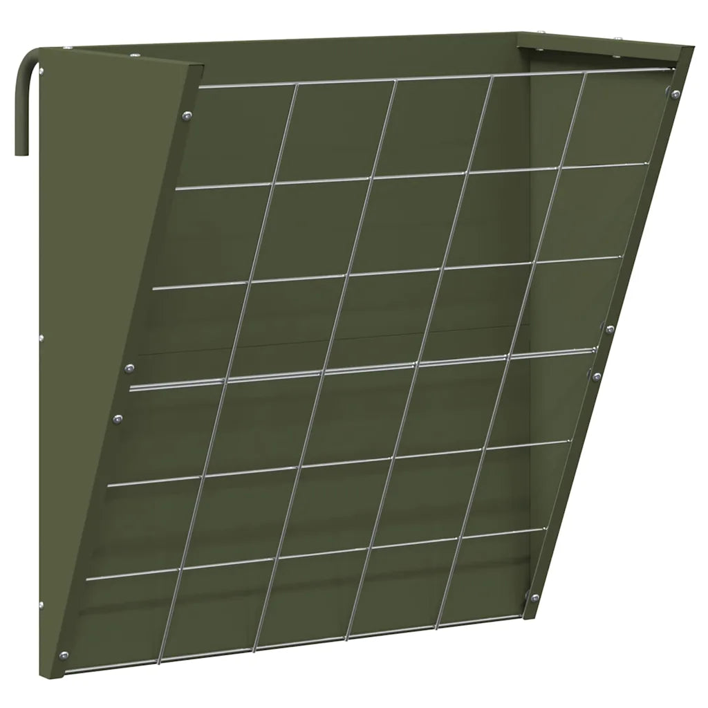 Mangiatore appeso per fieno in acciaio 33 x 61 x 66 cm, 5 kg