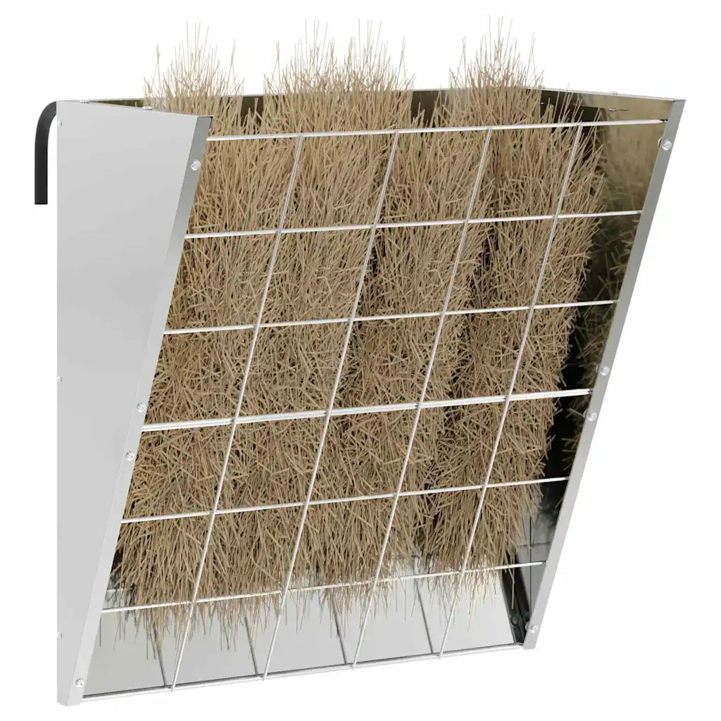 Mangiatore appeso per fieno in acciaio 33 x 61 x 66 cm, 5 kg