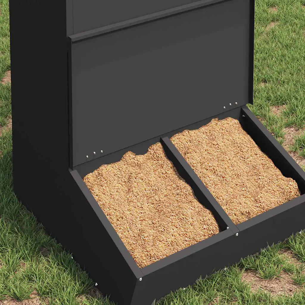 Nutriente per maiali in acciaio zincato 55 x 51 x 91,5 cm 20 kg