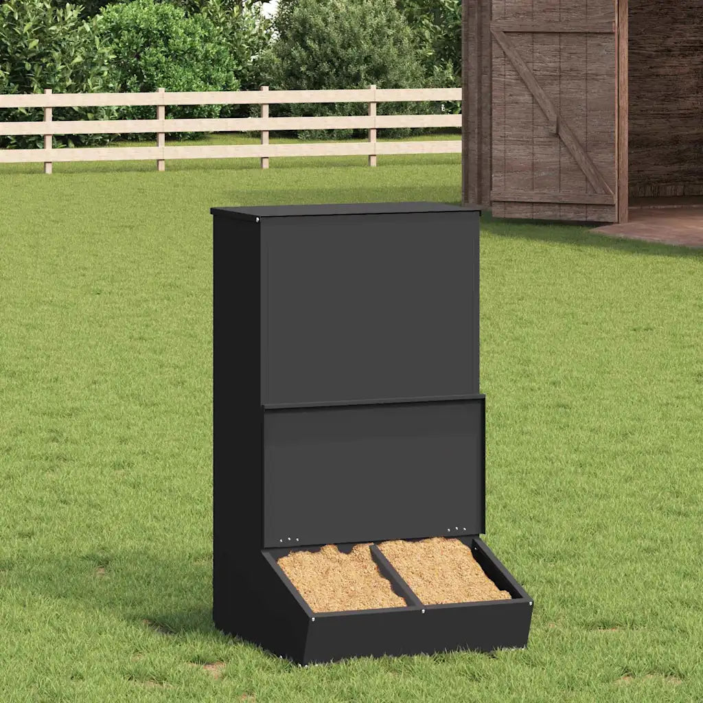 Nutriente per maiali in acciaio zincato 55 x 51 x 91,5 cm 20 kg
