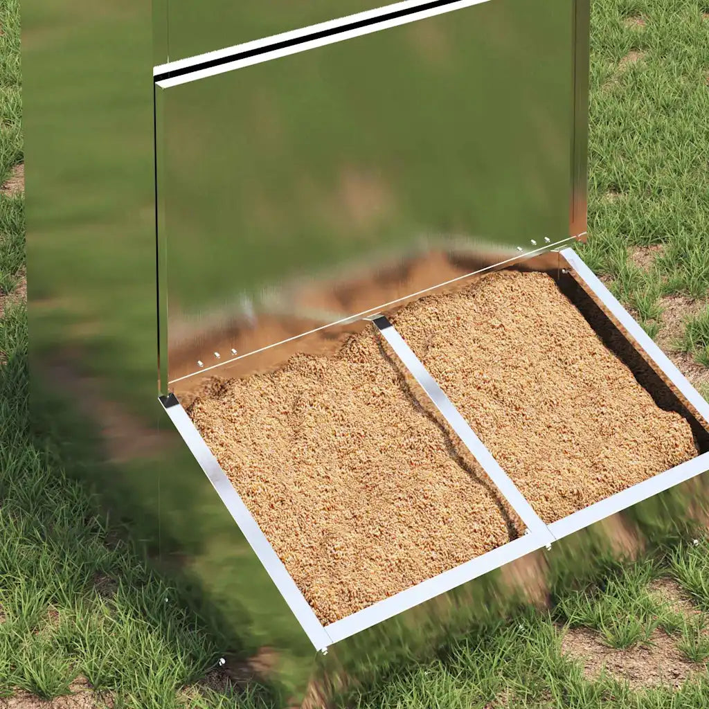 Nutriente per maiali in acciaio zincato 55 x 51 x 91,5 cm 20 kg