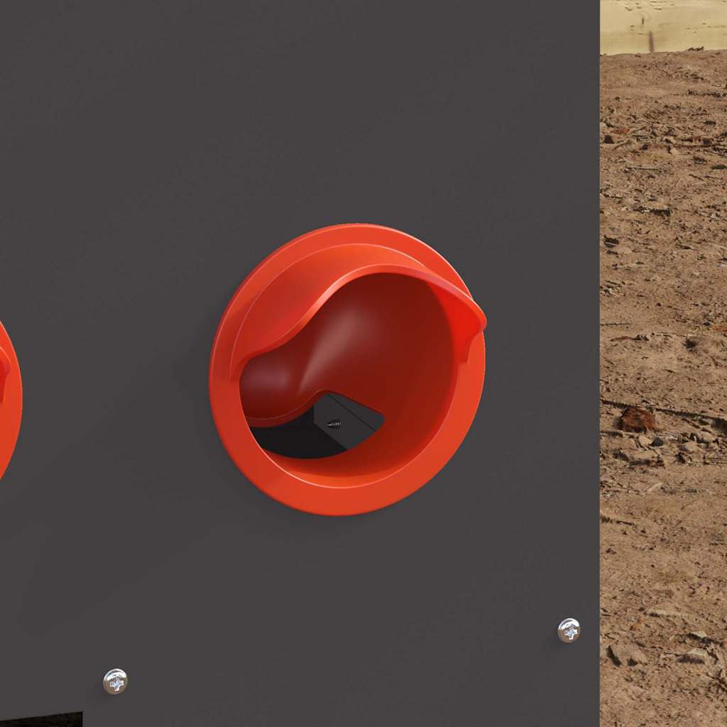 Feeder per pollo Nero 60,5 x 29 x 51 cm 25 kg
