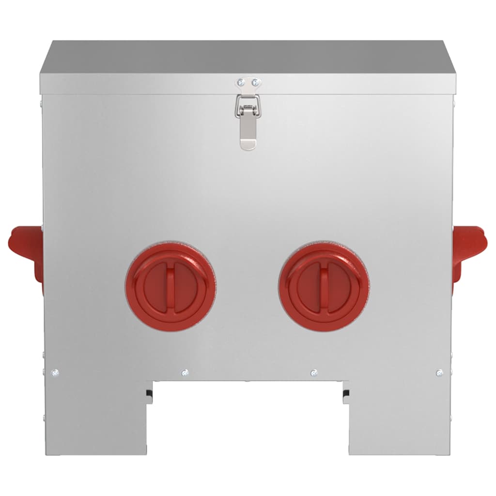 Feeder per pollo Argento 40,5 x 25 x 38 cm 20 kg