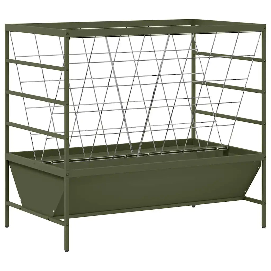 Mangiatore per bestiame 100 x 60 x 90 cm, capacità 15 kg