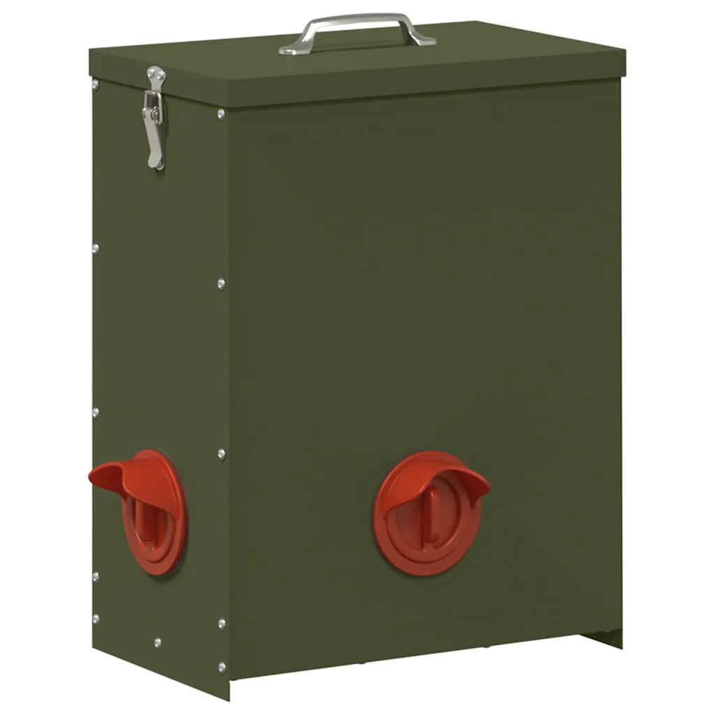 Feeder per pollo 32,5x20,5x43 cm 25 kg in acciaio zincato