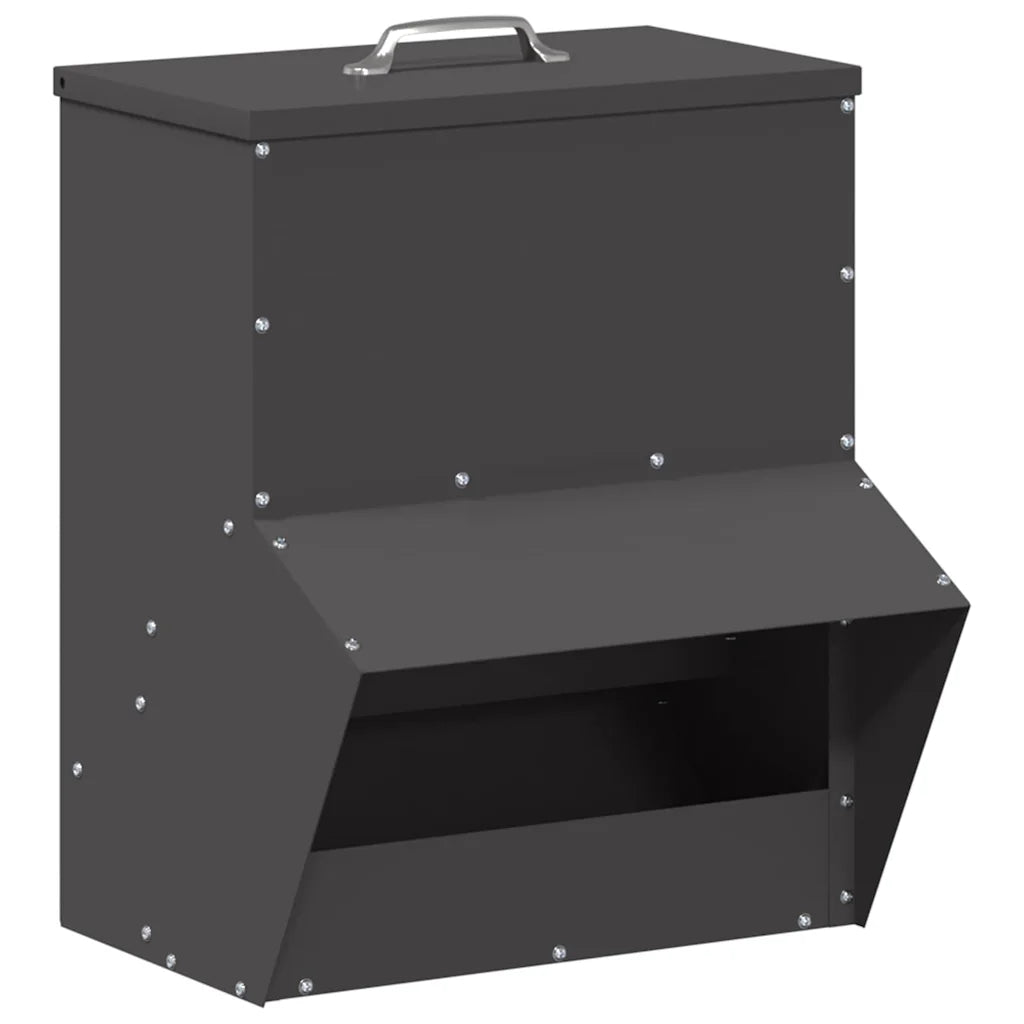 Feeder per pollo 35 x 20,5 x 43,5 cm acciaio zincato