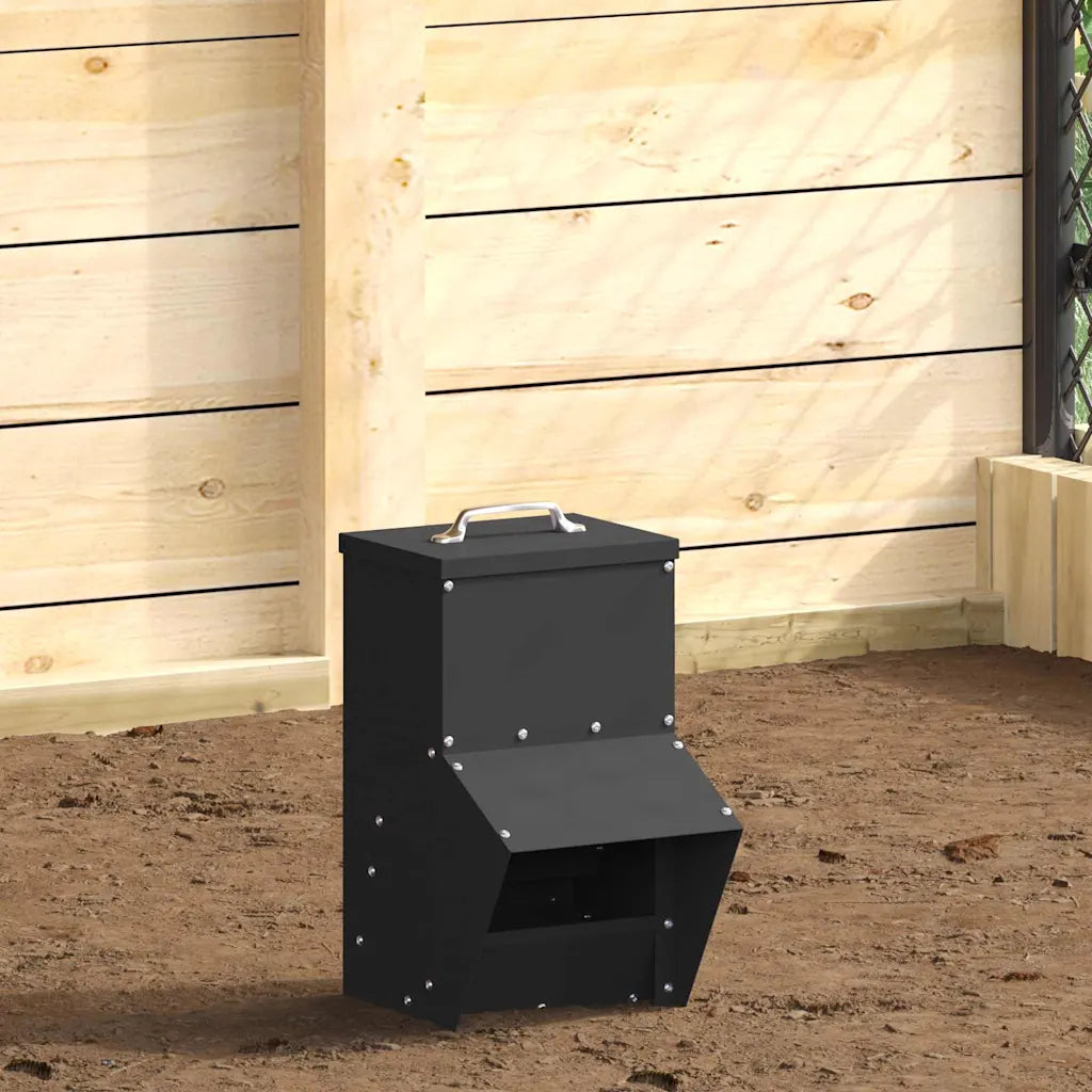 Feeder per pollo 20 x 25 x 35 cm in acciaio zincato
