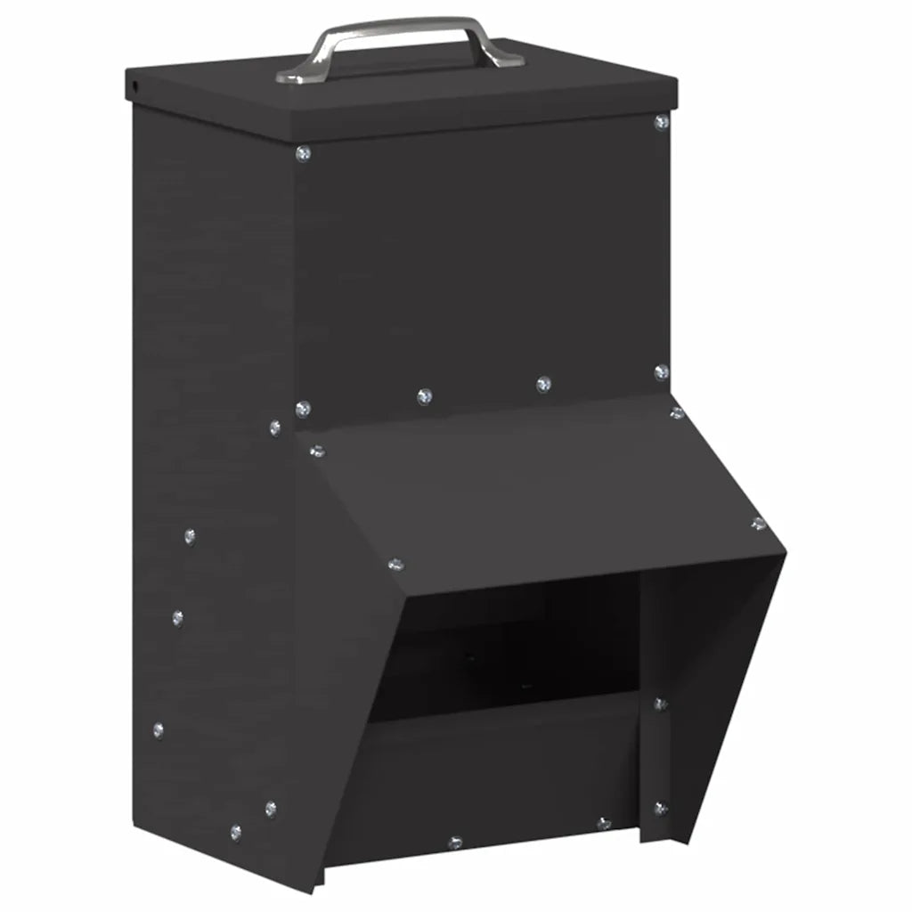 Feeder per pollo 20 x 25 x 35 cm in acciaio zincato