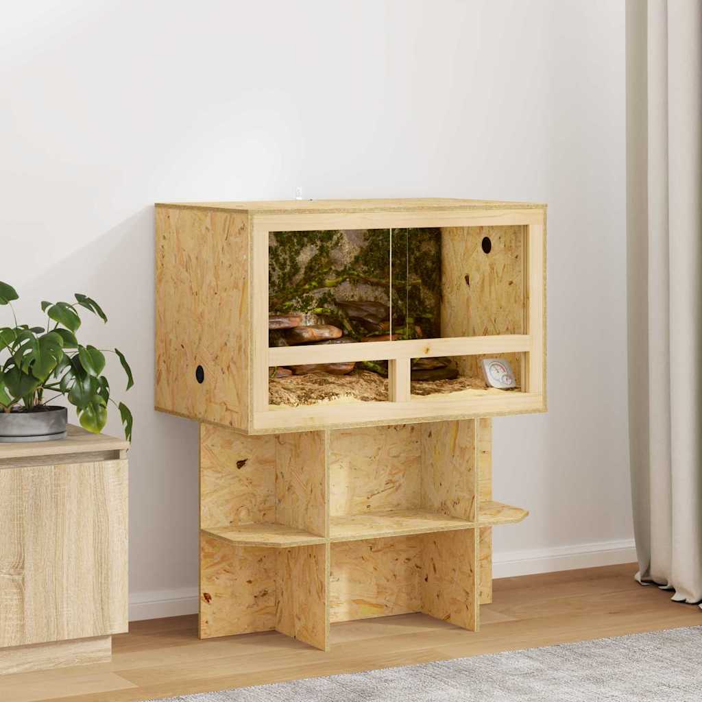 Terrario Marrone 80 x 50 x 50 cm OSB