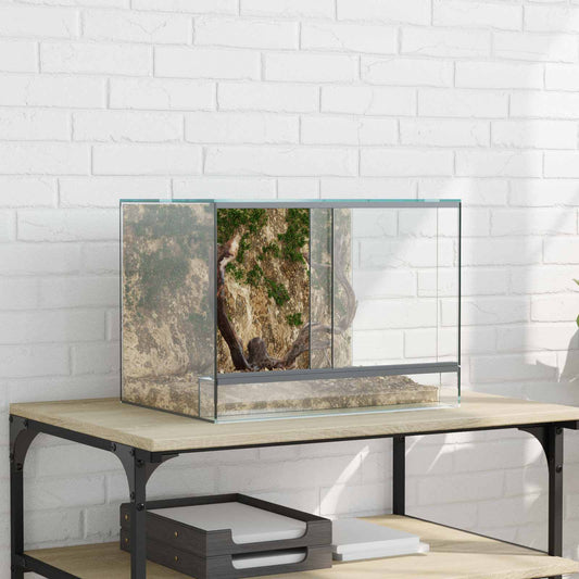Terrario con archiviazione Trasparente 40 x 30 x 30 cm Vetro