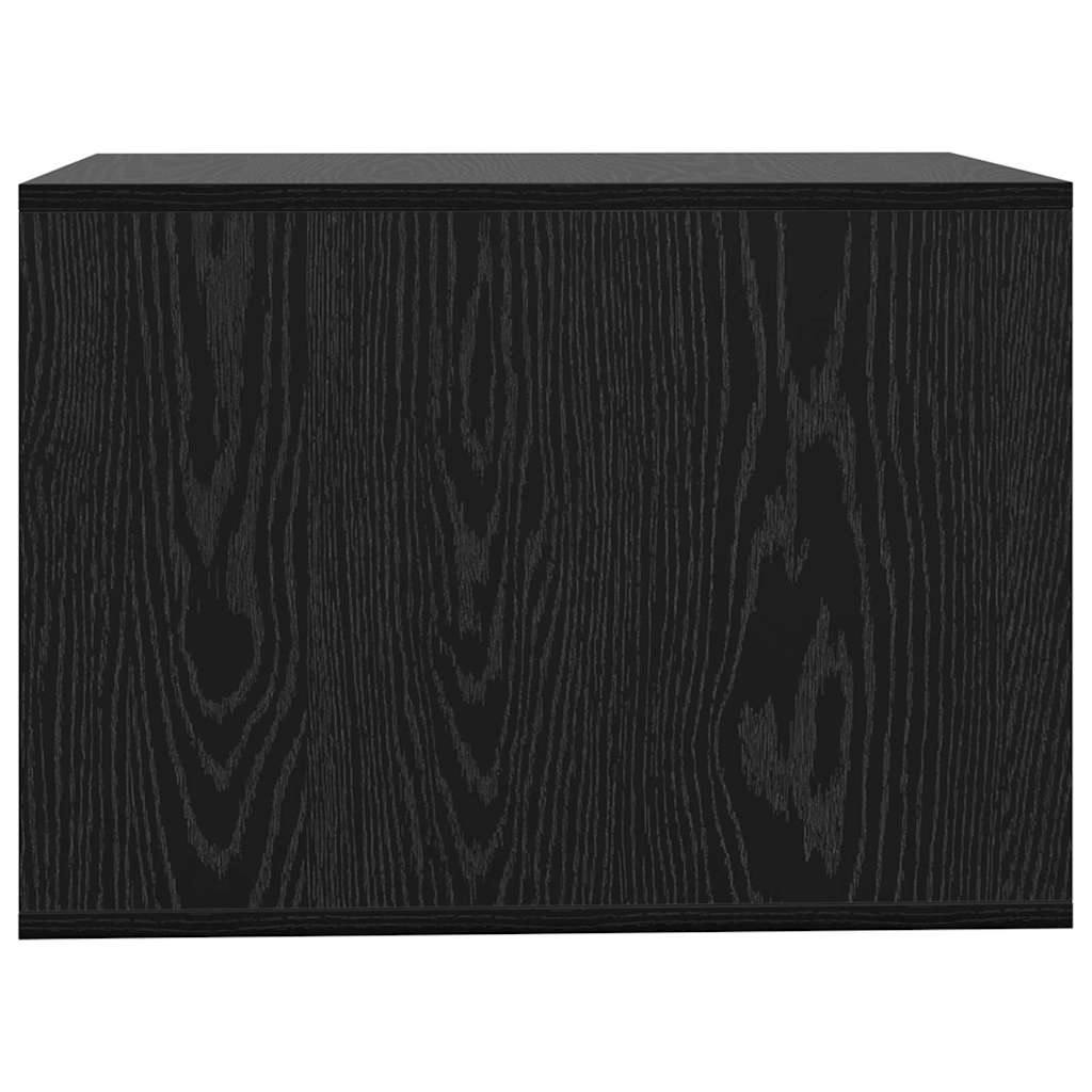 Rifugio per lettiera per gatti Rovere Nero 47 x 59 x 42 cm