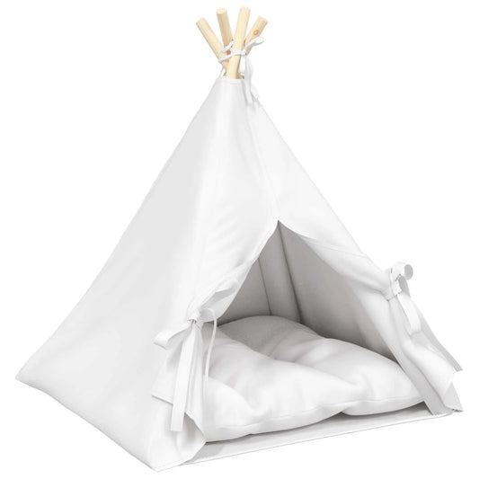 Tenda per animali con cuscino 60x60x70 cm in poliestere