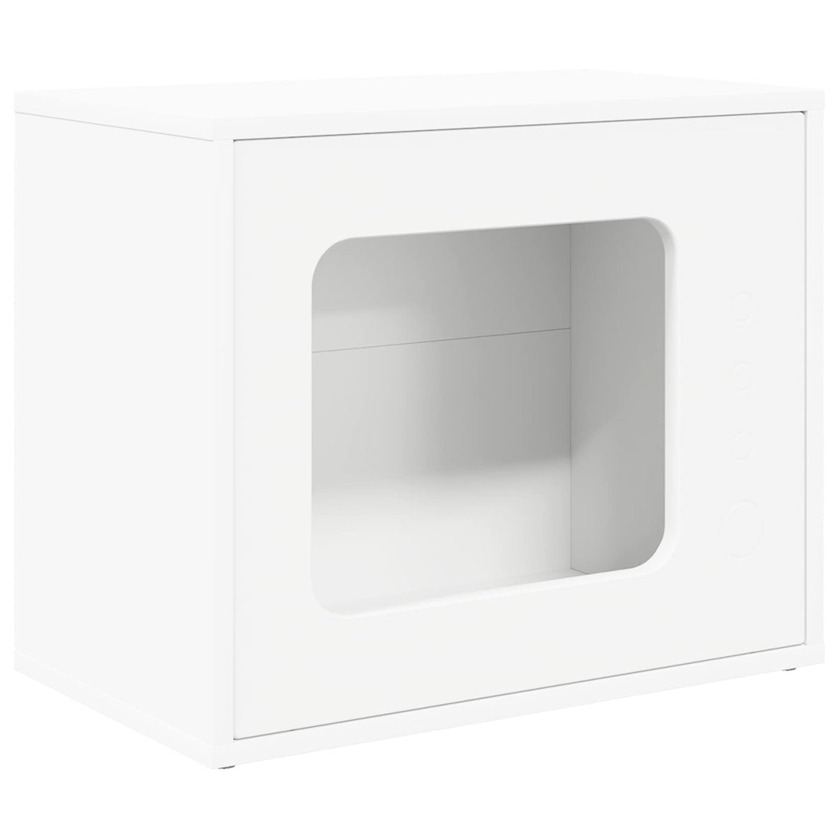 Casa per Gatti Bianco 51 x 30 x 42,5 cm Legno ingegnerizzato