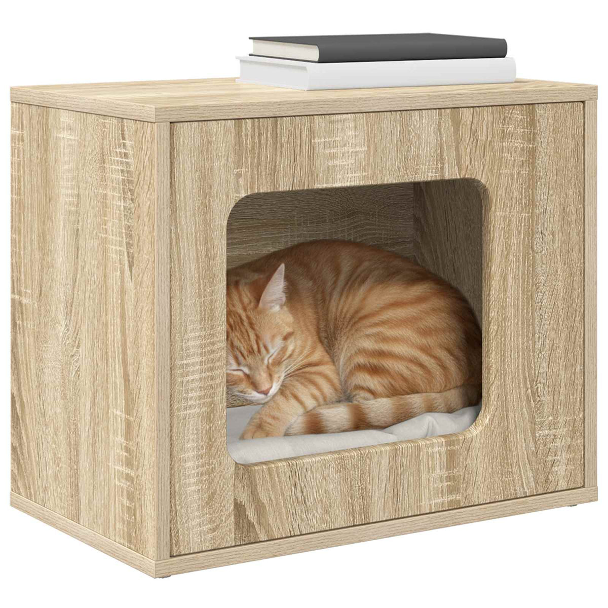 Casa per Gatti Rovere Sonoma 51 x 30 x 42,5 cm