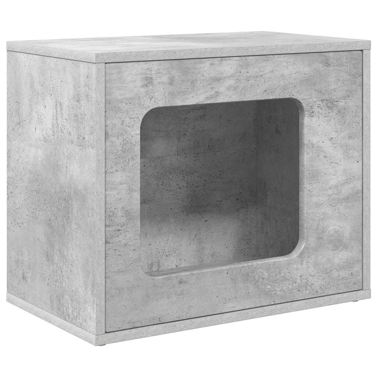 Casa per Gatti Grigio Cemento 51 x 30 x 42,5 cm
