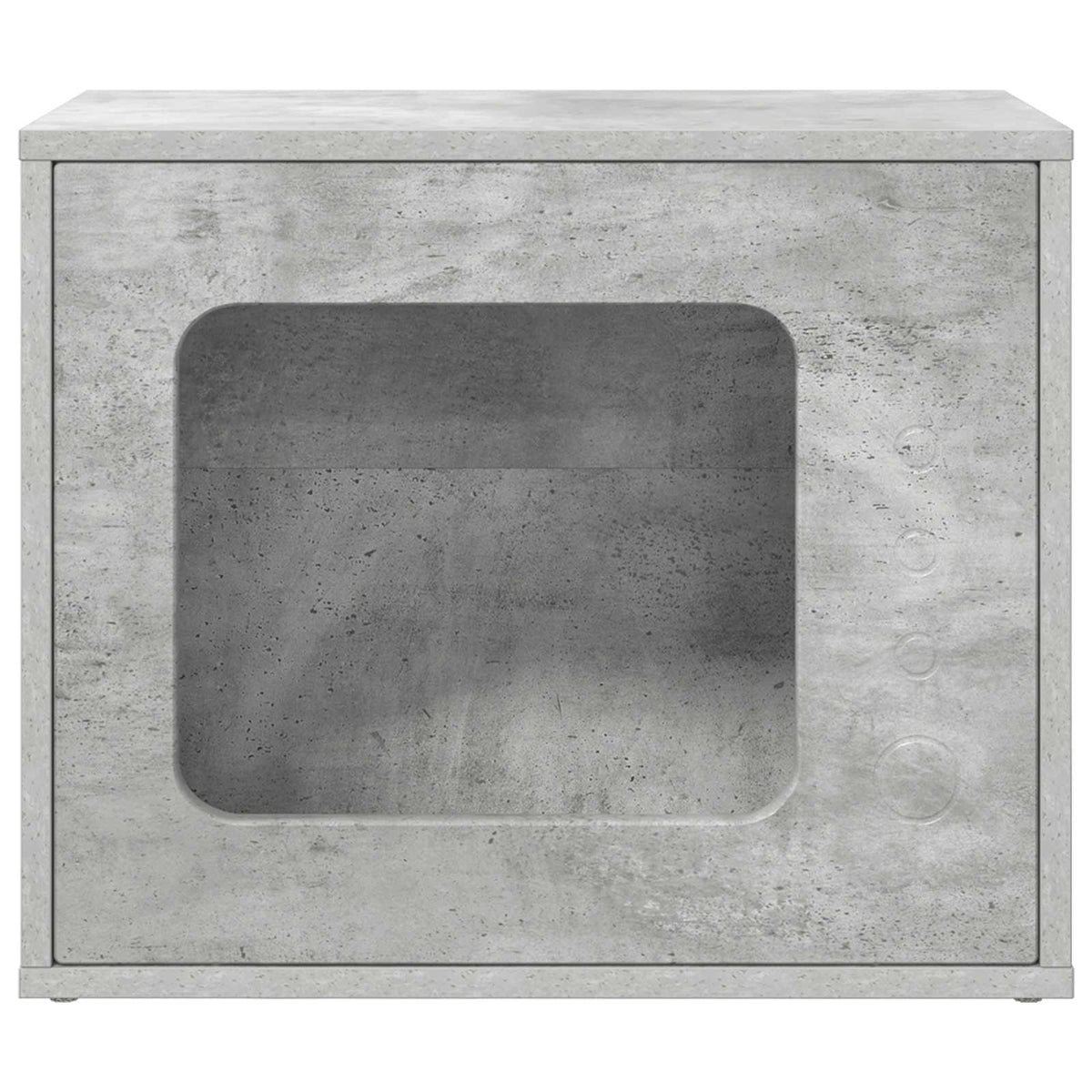 Casa per Gatti Grigio Cemento 51 x 30 x 42,5 cm