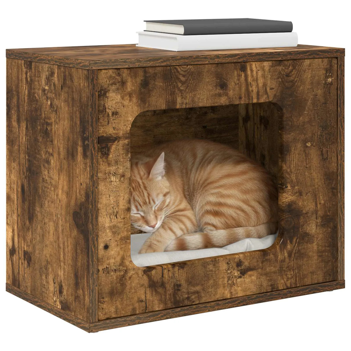 Casa per gatti 51 x 30 x 42,5 cm in legno ingegnerizzato