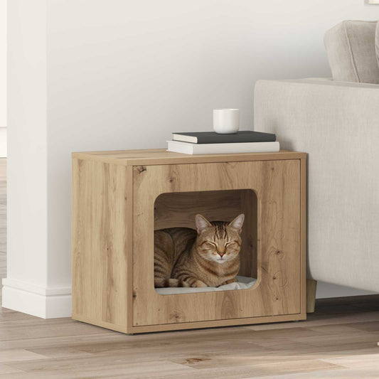 Casa per Gatti Rovere Artigianale 51 x 30 x 42,5 cm