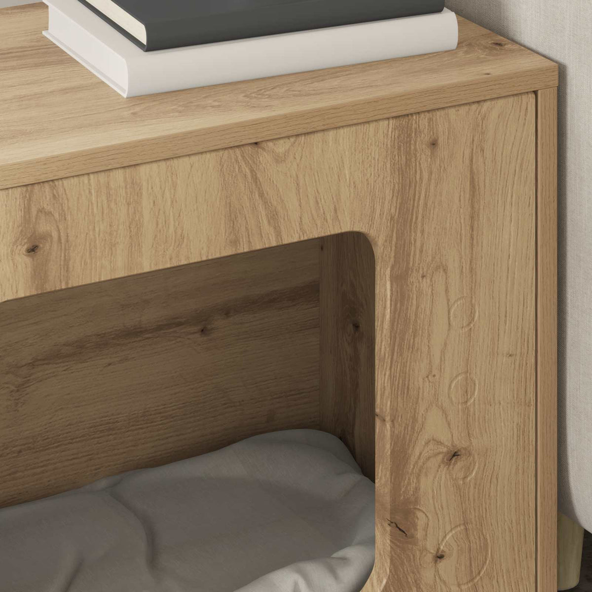Casa per Gatti Rovere Artigianale 51 x 30 x 42,5 cm