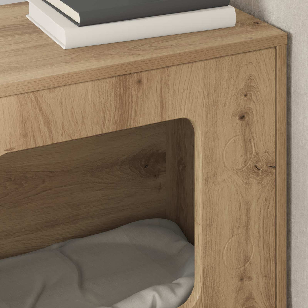 Casa per Gatti Rovere Artigianale 51 x 30 x 52 cm