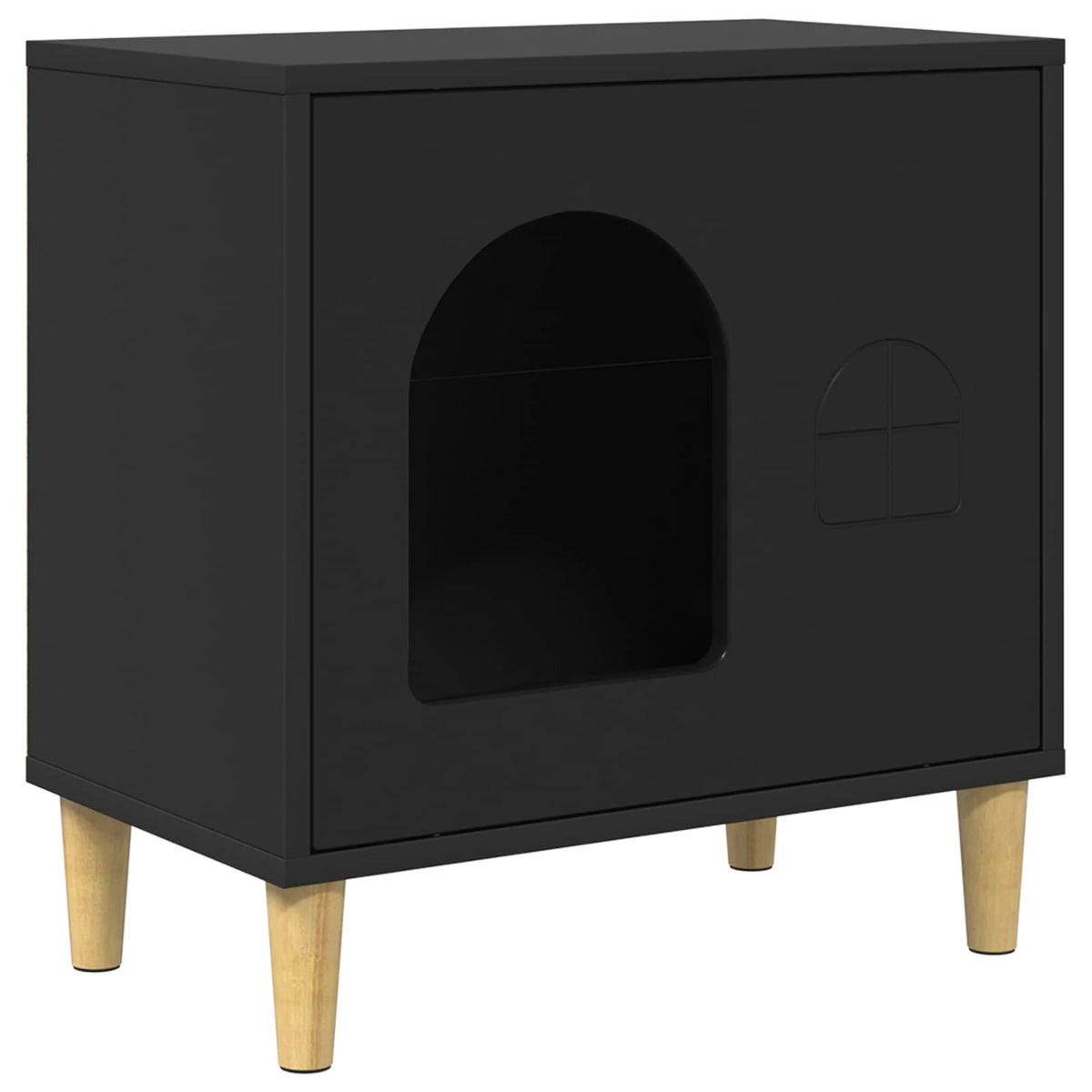 Casa per gatti 51 x 30 x 52 cm in legno ingegnerizzato