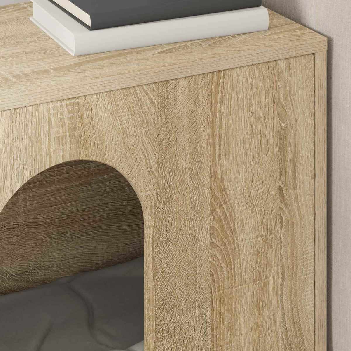Casa per Gatti Rovere Sonoma 51 x 30 x 52 cm