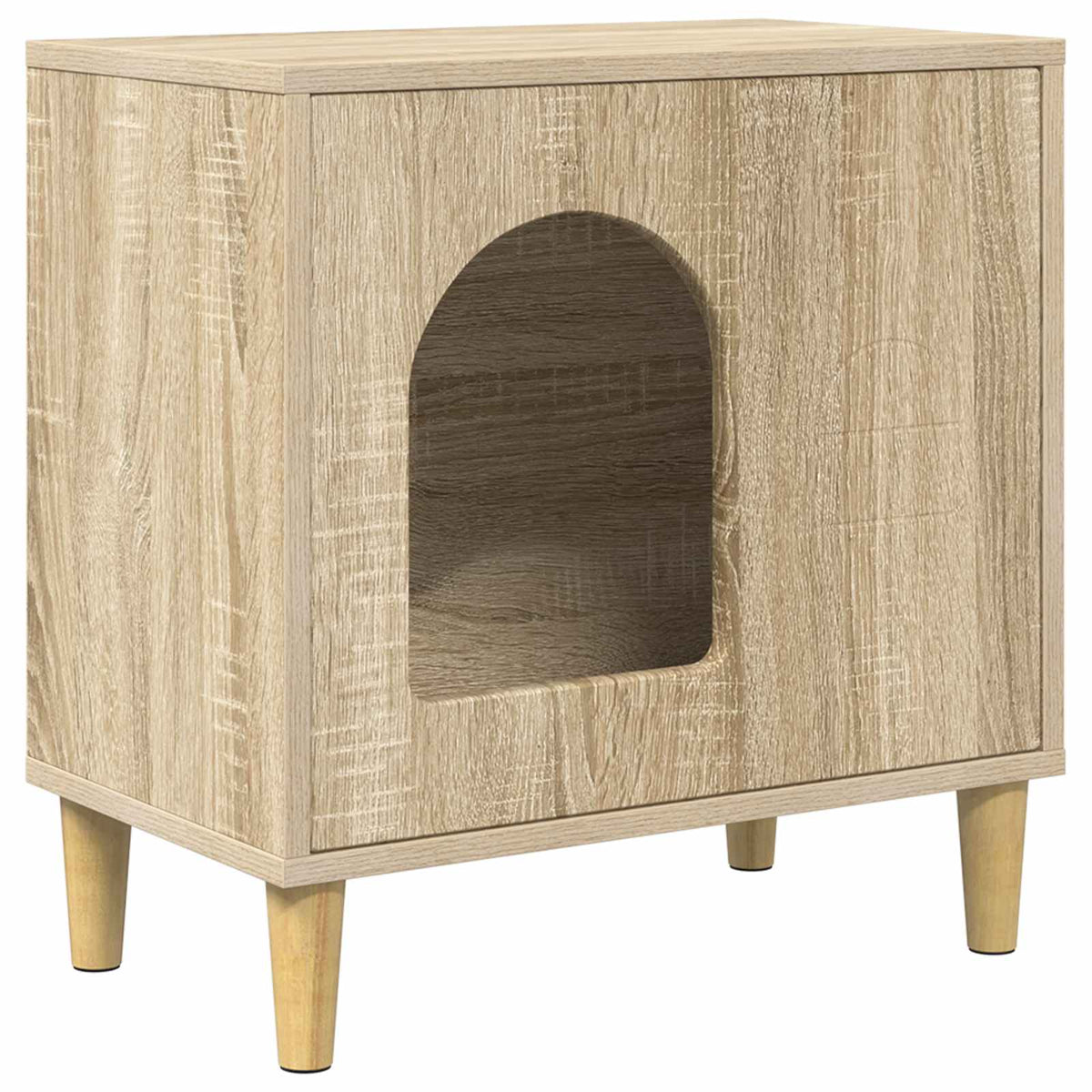 Casa per Gatti Rovere Sonoma 51 x 30 x 52 cm