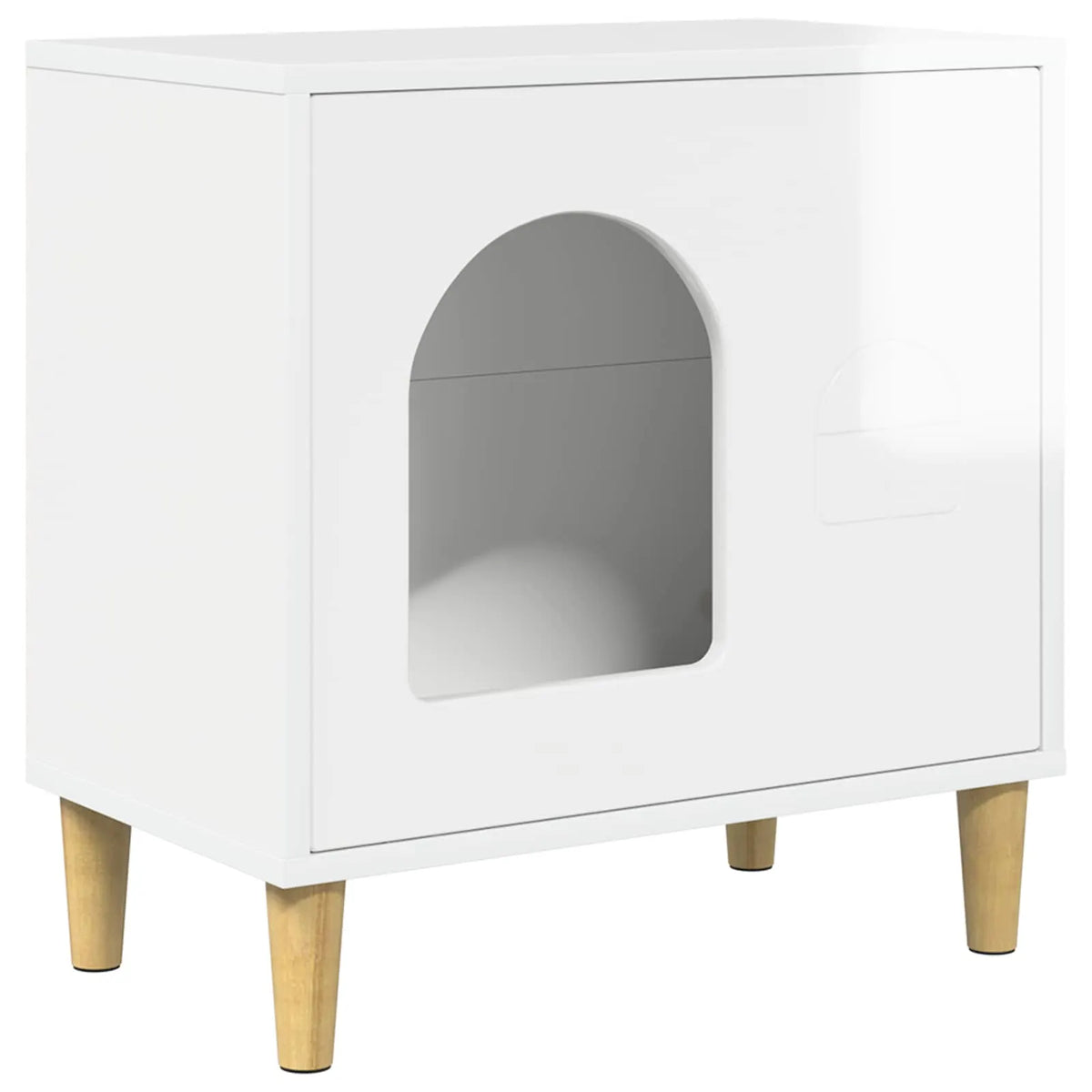 Casa per gatti 51 x 30 x 52 cm in legno ingegnerizzato