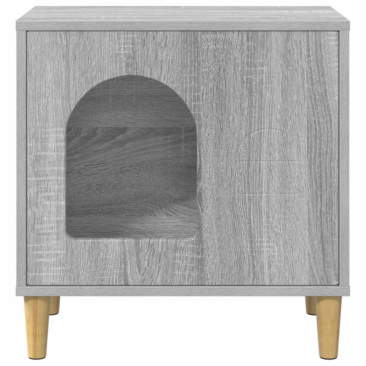 Casa per Gatti Sonoma grigio 51 x 30 x 52 cm