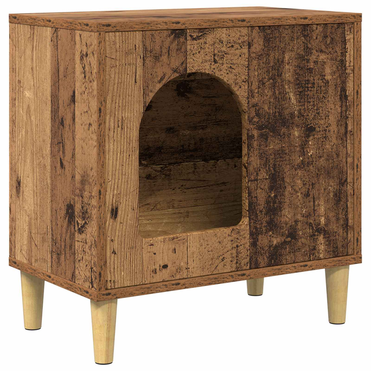 Casa per Gatti Legno vecchio 51 x 30 x 52 cm