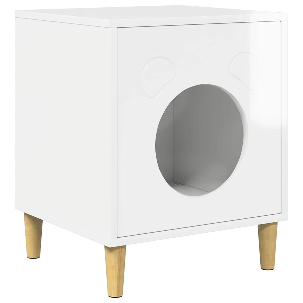 Casa per gatti 42,5 x 40 x 53 cm in legno ingegnerizzato