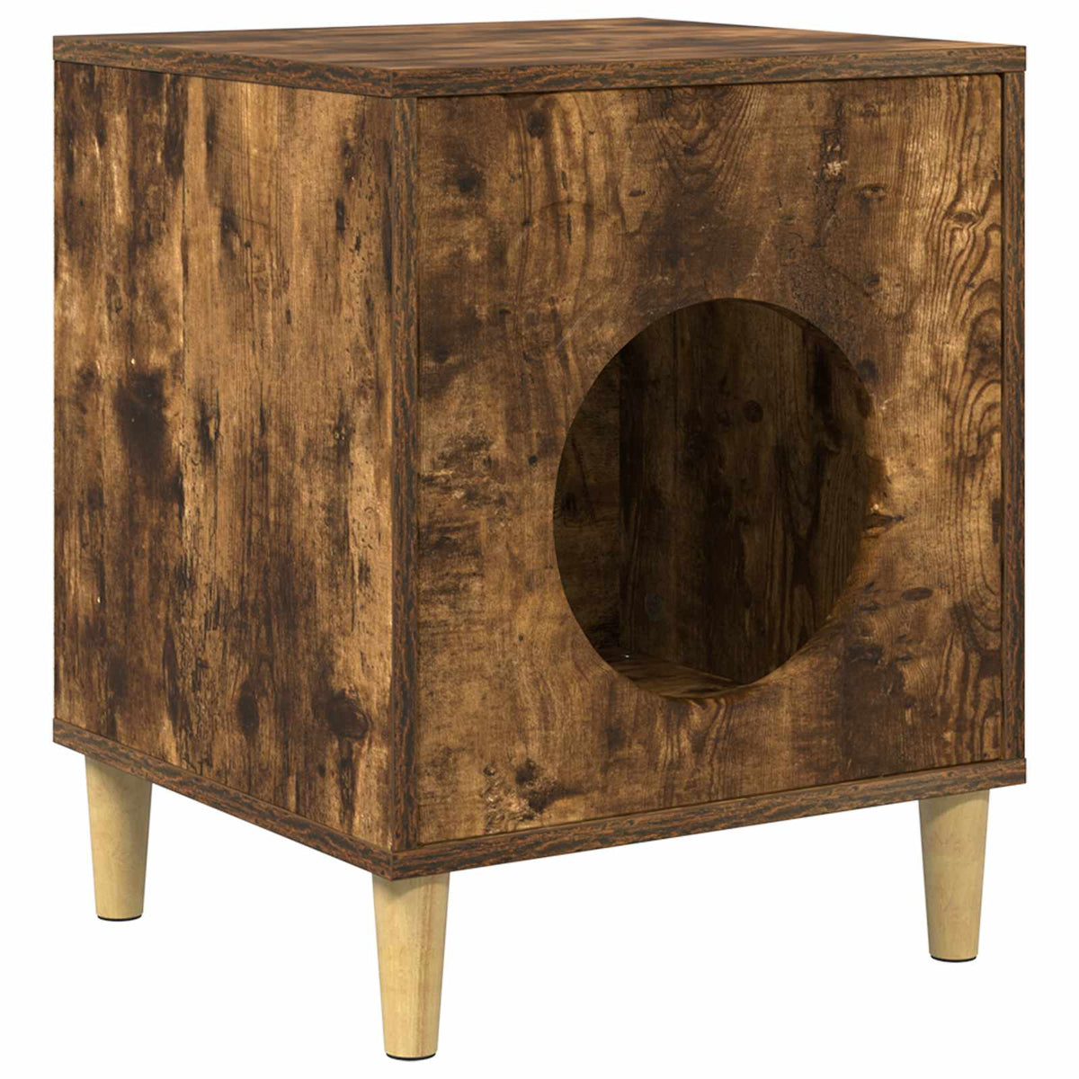 Casa per Gatti Rovere Fumo 42,5 x 40 x 53 cm