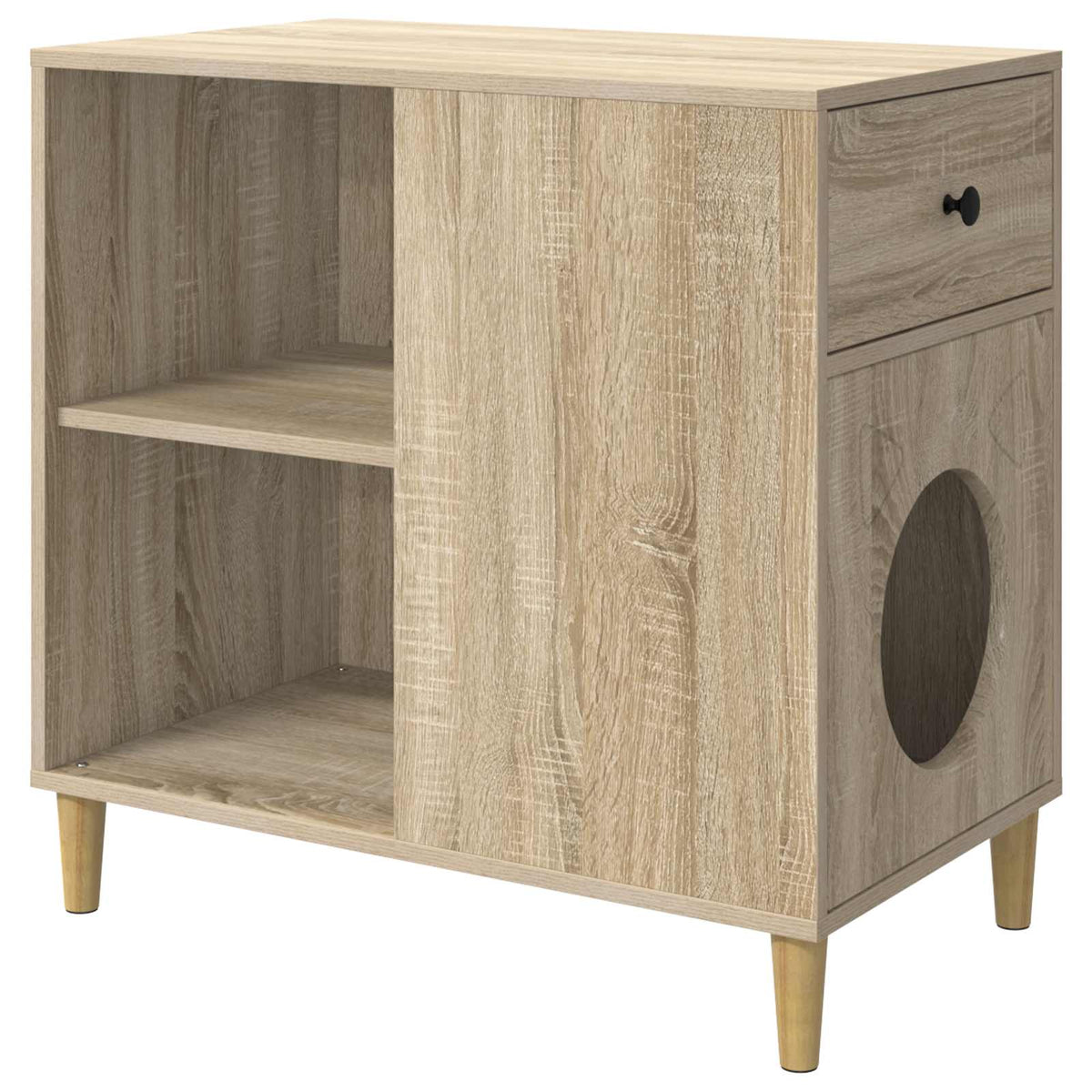 Casa per Gatti Rovere Sonoma 72 x 42,5 x 70 cm