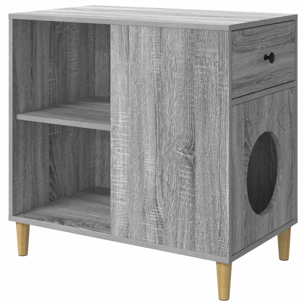 Casa per gatti 72 x 42,5 x 70 cm in legno ingegnerizzato