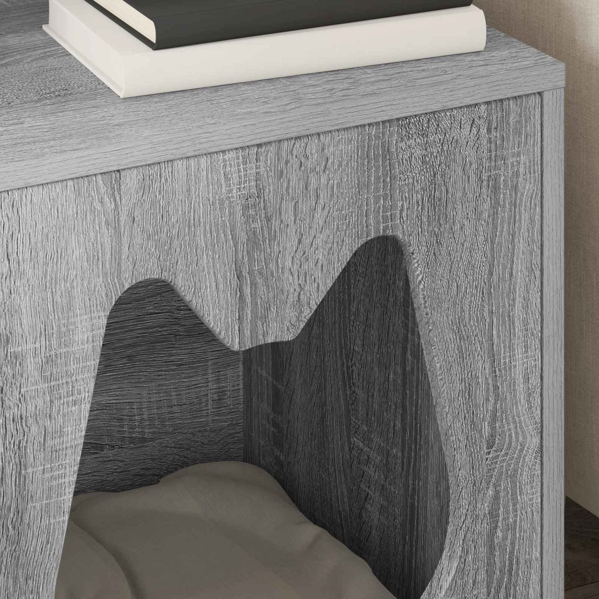 Casa per Gatti Sonoma grigio 42,5 x 40 x 53,5 cm