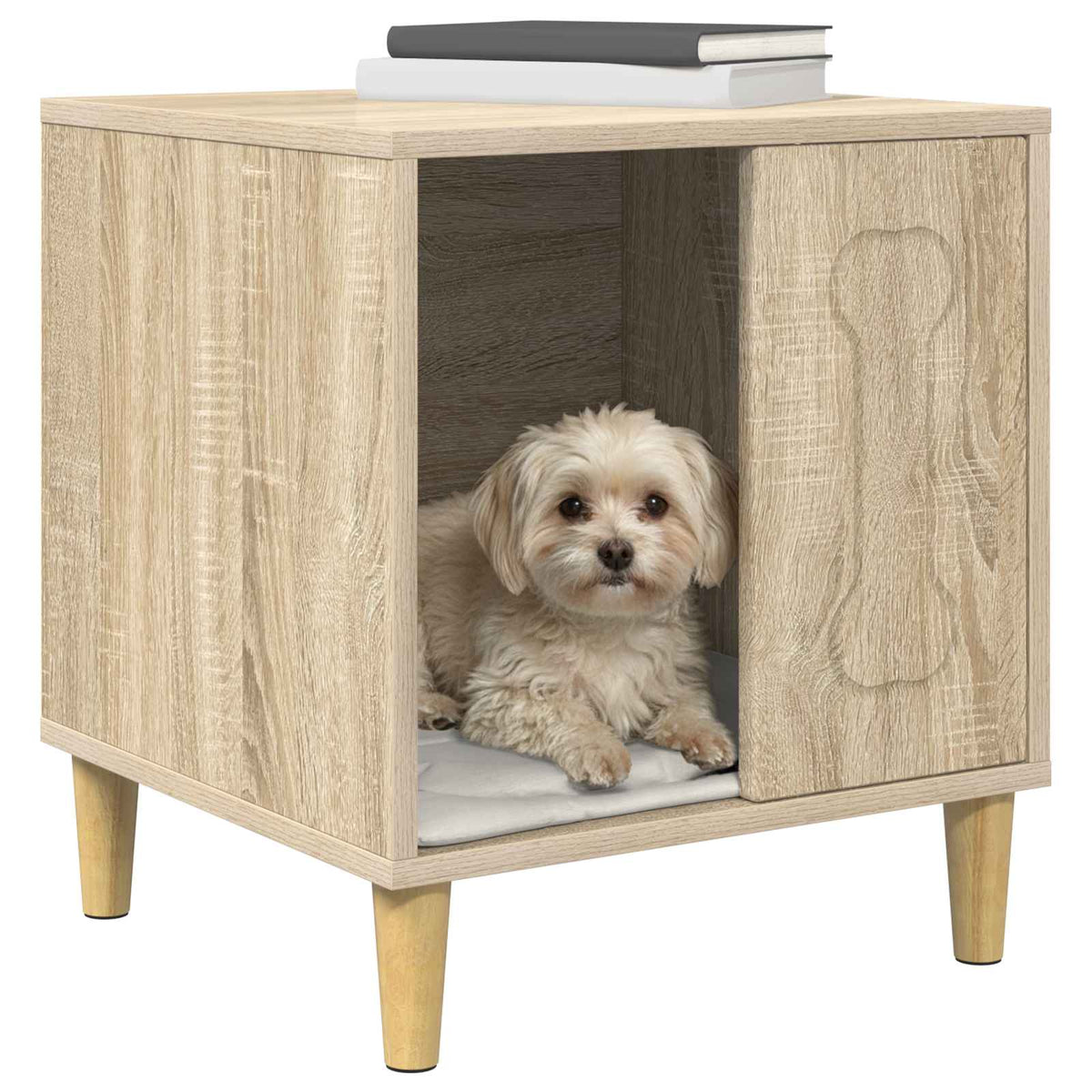 Cuccia per cani Rovere Sonoma 44 x 42 x 49 cm