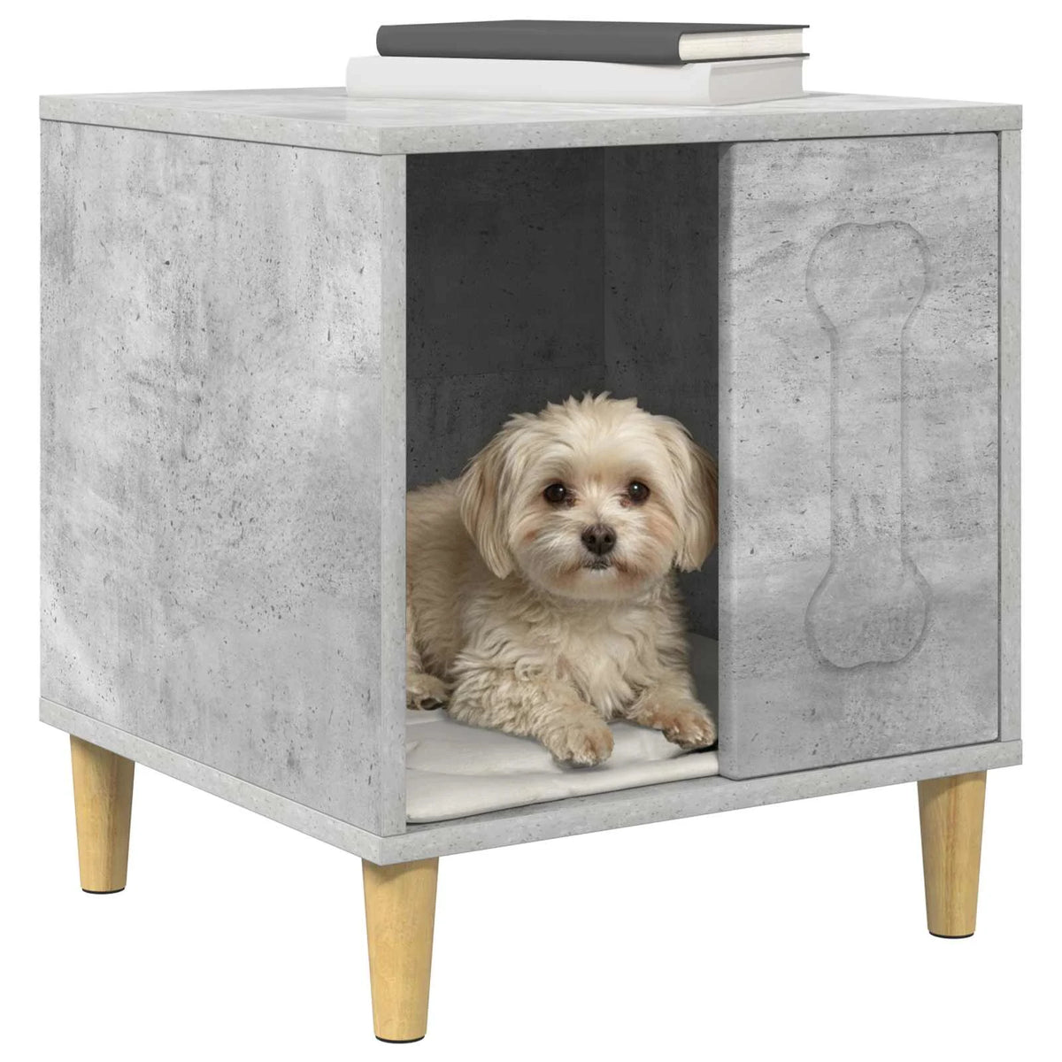 Cuccia per cani 44 x 42 x 49 cm in legno ingegnerizzato