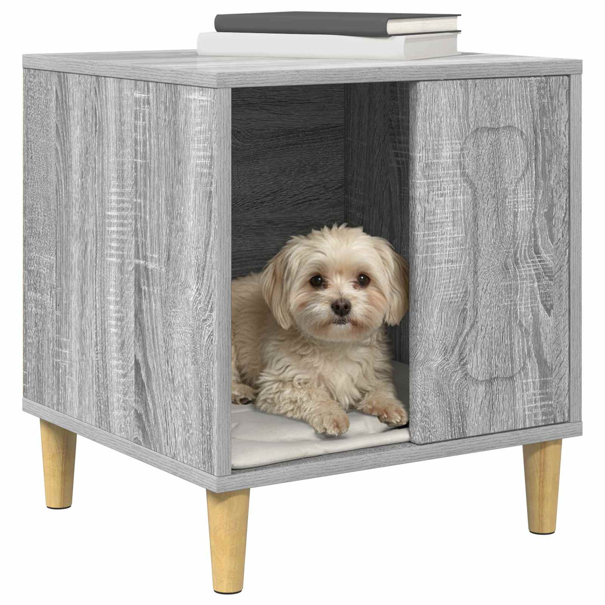 Cuccia per cani Sonoma grigio 44 x 42 x 49 cm