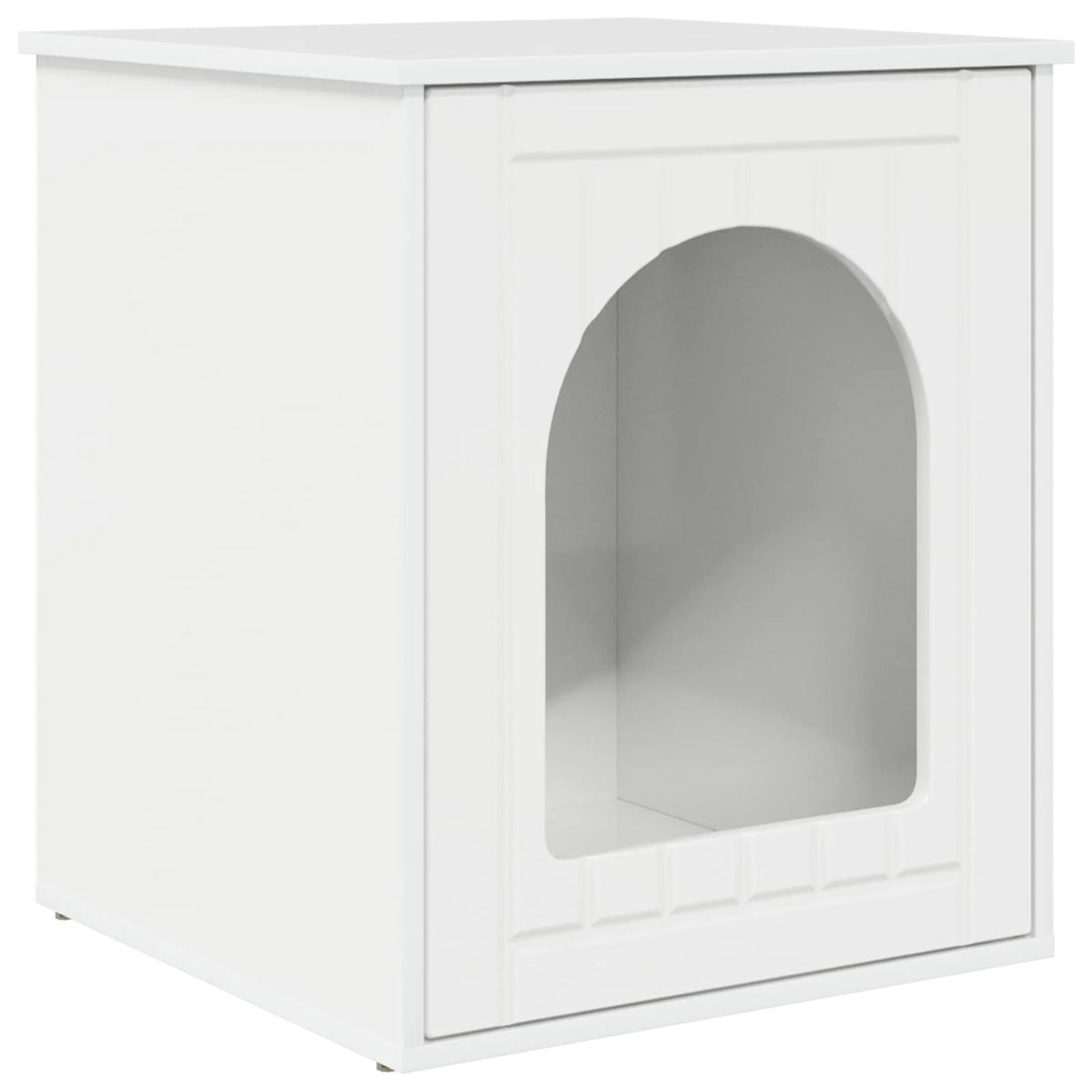 Casa per gatti 53 x 52 x 62 cm in legno ingegnerizzato